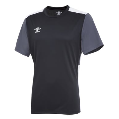 Umbro Kinder/Kinder Kontrast Trainingstrikot (Schwarz/Kohle/Weiß)