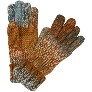 Regatta Womens Frosty VI Chunky Knit Turn Up Gloves