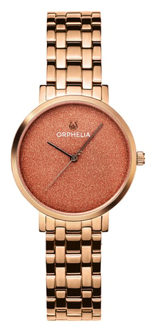 Orphelia Stardust Damen-Armbanduhr in Roségold OR12811