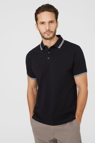 Pique Tipped Polo