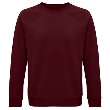 SOLS - "Space" Sweatshirt für Herren/Damen Unisex (Burgunderrot)
