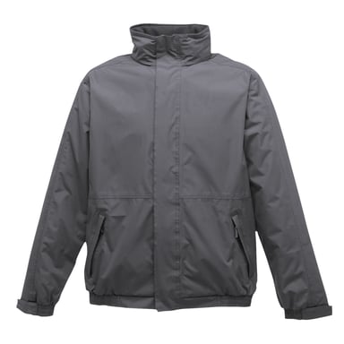 Regatta Dover Wasserdichte Winddichte Jacke (Thermo-Guard-Isolierung) (Seal Grey/Schwarz)
