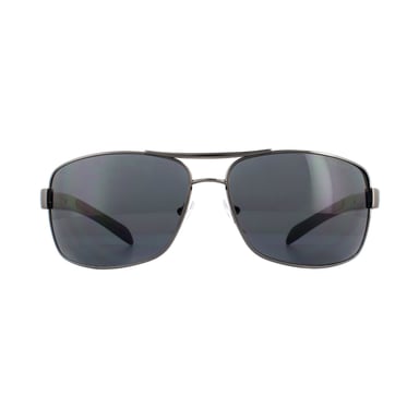 Prada Sport-Sonnenbrille 54IS 5AV5Z1 Gunmetal Grau Polarisiert
