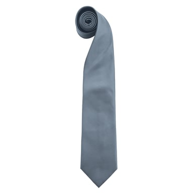 Premier - "Colours Fashion" Krawatte für Herren (Grau)