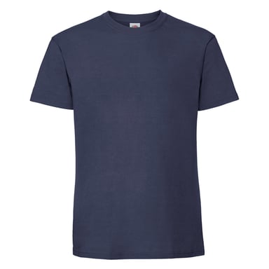 Fruit of the Loom Herren Iconic Premium Ringspun Baumwolle T-Shirt (Deep Navy)