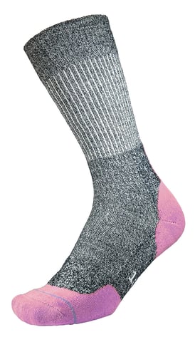 1000 Mile - Damen Fusion Repreve Doppelschicht Anti-Blasen Wandersocken - Marineblau / Malve