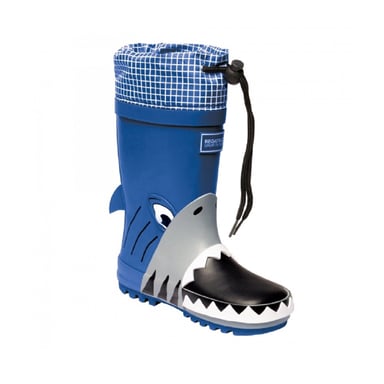 Dare 2B Childrens/Kids Mudplay Dinosaurier Gummistiefel (Shark/Nautic)