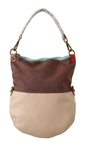 EBARRITO Women's Multicolor Genuine Leather Shoulder Tote  Handbag