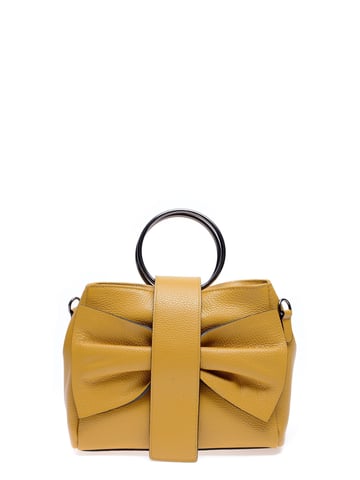 Roberta M SS22 RM 1627 Moutarde Cuir de vachette Sac