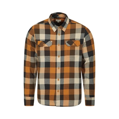 Mountain Warehouse - "Trace" Hemd für Herren Langärmlig (Rostfarben)