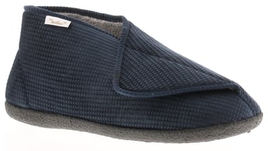 Dr Keller Womens Slippers Fatima Touch Fastening navy