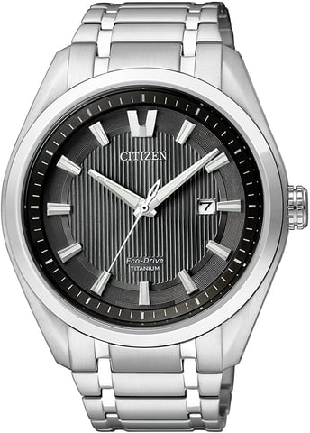 Citizen Silber Herren Armbanduhr AW1240-57E