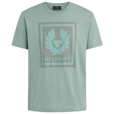 Belstaff Illusion Stahlgrünes T-Shirt