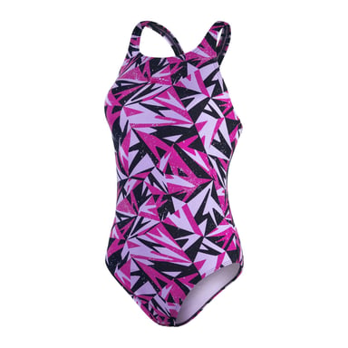 Maillot bain HyperBoom Allover Medalist Speedo Pour Femme en Bleu Marine