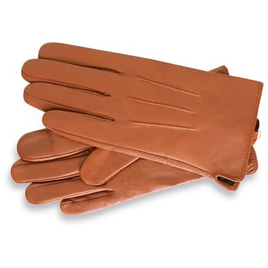 Barneys Originals Tan Classic Leather Glove