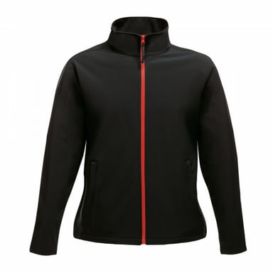 Regatta - "Ablaze" Softshelljacke Zum Bedrucken für Damen (Schwarz/Rot)