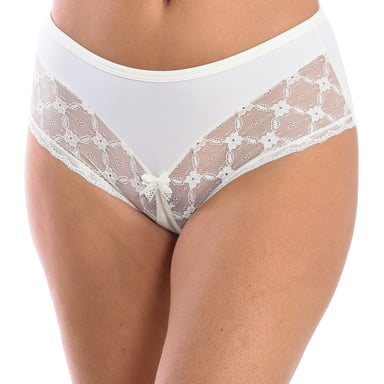 Spitzen Culotte-Panties für Damen, Modell BRIGITTE. Eleganz, Komfort und perfekter Sitz.