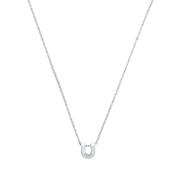 Amor Chaîne avec pendentif Unisexe, acier inoxydable, U