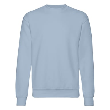 Fruit Of The Loom Herren Set-In Belcoro® Yarn Sweatshirt (Mineral Blau)