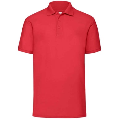 Fruit of the Loom - "65/35" Poloshirt für Herren (Rot)