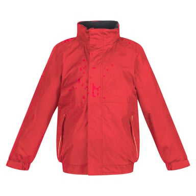 Regatta Kids Unisex Thermoguard Fleece Lined Dover Jacket (wind- und wasserdicht) (Classic Red/Navy)