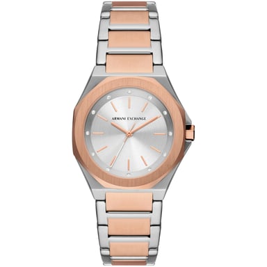 Armani Exchange Andrea Mehrfarbig Damen Armbanduhr AX4607