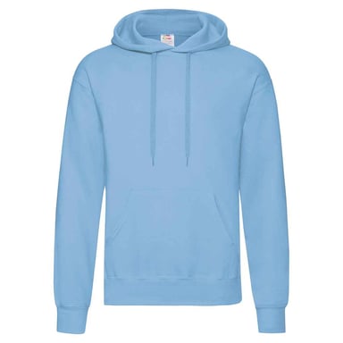 Fruit of the Loom - "Classic" Kapuzenpullover für Herren/Damen Unisex (Himmelblau)