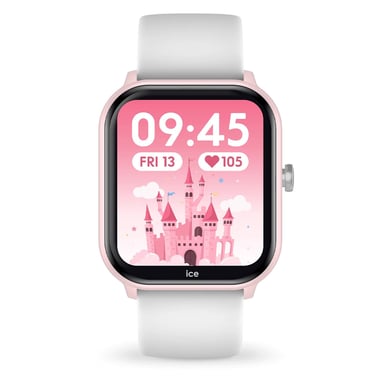 Ice Watch Ice Smart Junior 3.0 - Rosa - Weißes Mädchenarmbanduhr 024297