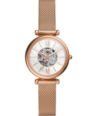 Fossil Carlie Mini Me roségold Damen Armbanduhr ME3188