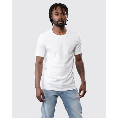 BOSS Bodywear 3 Pack Crew Neck T-Shirts - White
