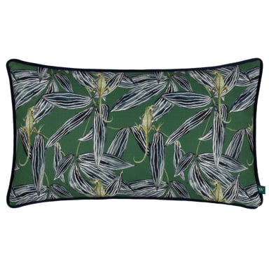 Wylder Tropics Ebon Wilds Nkiru Piped Cushion Cover