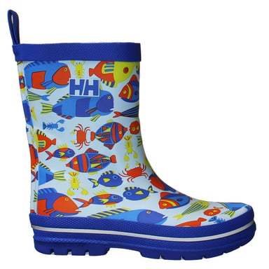 Helly Hansen JR Splash Print Blau Kinderstiefel