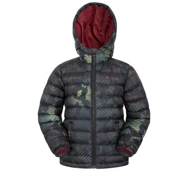 Mountain Warehouse - "Seasons" Steppjacke für Kinder (Pechschwarz)