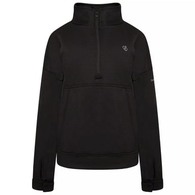 Dare 2B Womens/Ladies Laura Whitmore Recoup II Half Zip Sweatshirt (Schwarz)