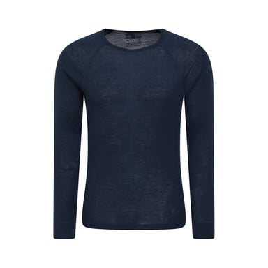 Mountain Warehouse Herren Merinowolle Thermal Top (Marine)