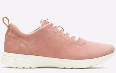 Hush Puppies Good Leder-Damensneaker In Rosé