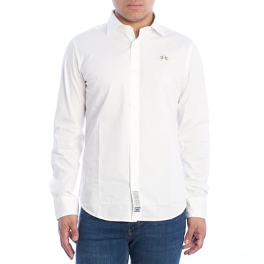 Slim Fit Langarmhemd YMC002-PP483 Herren
