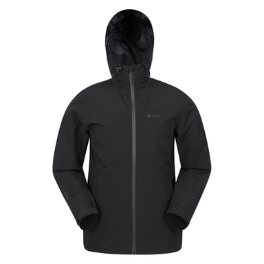 Mountain Warehouse Herren Covert Wasserdichte Jacke (Schwarz)