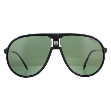 Carrera Sonnenbrille 1034/S 003 UC Matt Schwarz Grün Polarisiert