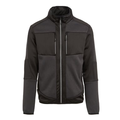 Regatta - "E-Volve" Midlayer Stretch für Herren/Damen Unisex (Asche/Schwarz)