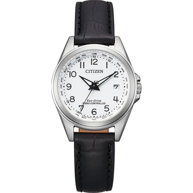 Citizen  Schwarz Damen Armbanduhr EC1180-14A