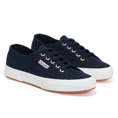 Superga Unisex Erwachsene 2750 Cotu Classic Vegan Turnschuhe (Marine/Weiß)