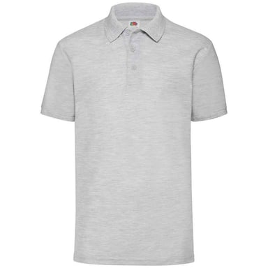 Fruit of the Loom - Poloshirt für Herren (Grau meliert)