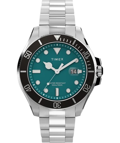 Timex Harborside Coast Herren Silber Uhr TW2V91900