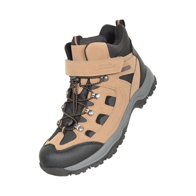 Mountain Warehouse Mens Adventurer Adaptive Faux Wildleder wasserdichte Stiefel (braun)