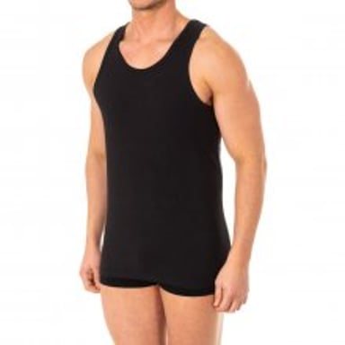 T-Shirt mit weitem Träger und Rundhalsausschnitt für Herren A0DGN. Komfort und perfekte Passform.