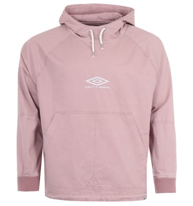 Pretty Green x Umbro Hooded Training Smock - Pink