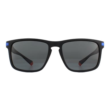 Polaroid Sonnenbrille PLD 2088/S 0VK M9 Matt Schwarz Blau Grau Polarisiert