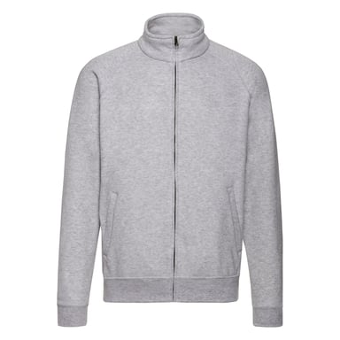 Fruit of the Loom - "Classic" Sweatjacke für Herren (Grau meliert)