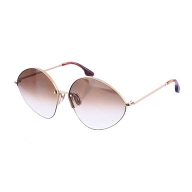 VB220S Damen ovalförmige Metallsonnenbrille